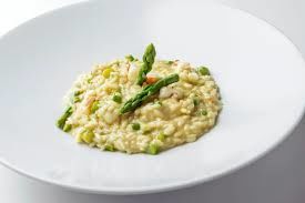 Risotto asparagi e gamberetti