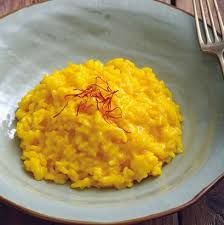 risotto allo zafferano 