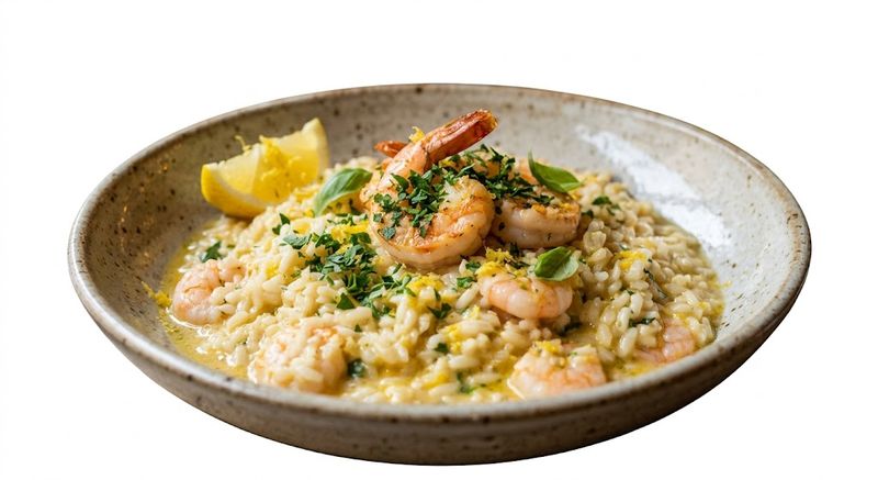 Risotto Limone e Gamberetti