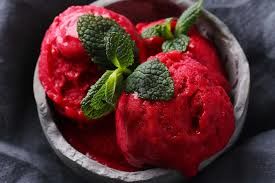 Sorbetto uva e fragola