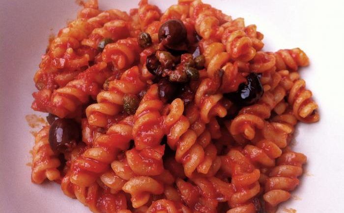 Fusilli olive e pomodorini