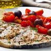 Pesce spada alla pizzaiola con spinaci al burro