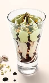 Coppa gelato crema e pistacchio