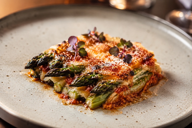 Asparagi alla parmigiana