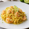 Tagliolini burro gamberi e lime