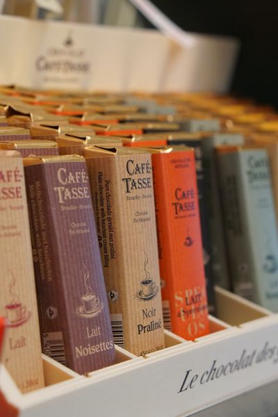 Tasse Barrette di Cioccolato Belga