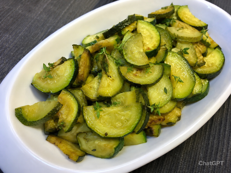 Zucchine al timo