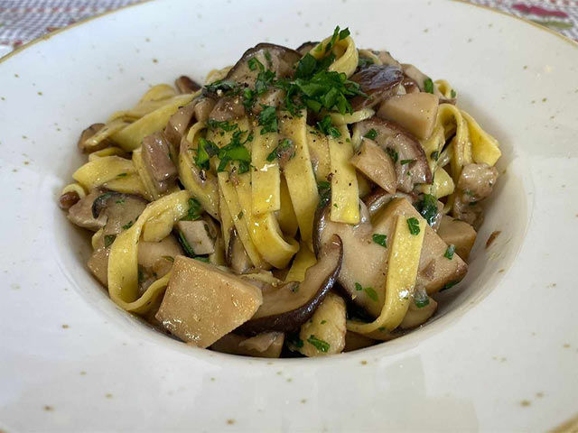 tagliatelle ai funghi porcini 