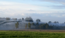 Miglas rītu burvība.