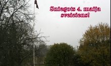 Sniegots sveiciens svētkos!