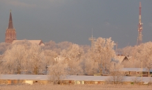 29.decembra rīts pie Liepājas ezera