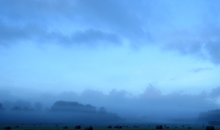 Miglas rītu burvība.