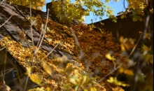 Zeltītā oktobra pēcpusdiena Pārdaugavas pusē