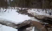 Ledus veidojumi Amatas ielejā