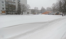 Puteņa biļete Rīgai... 04.01.2017.