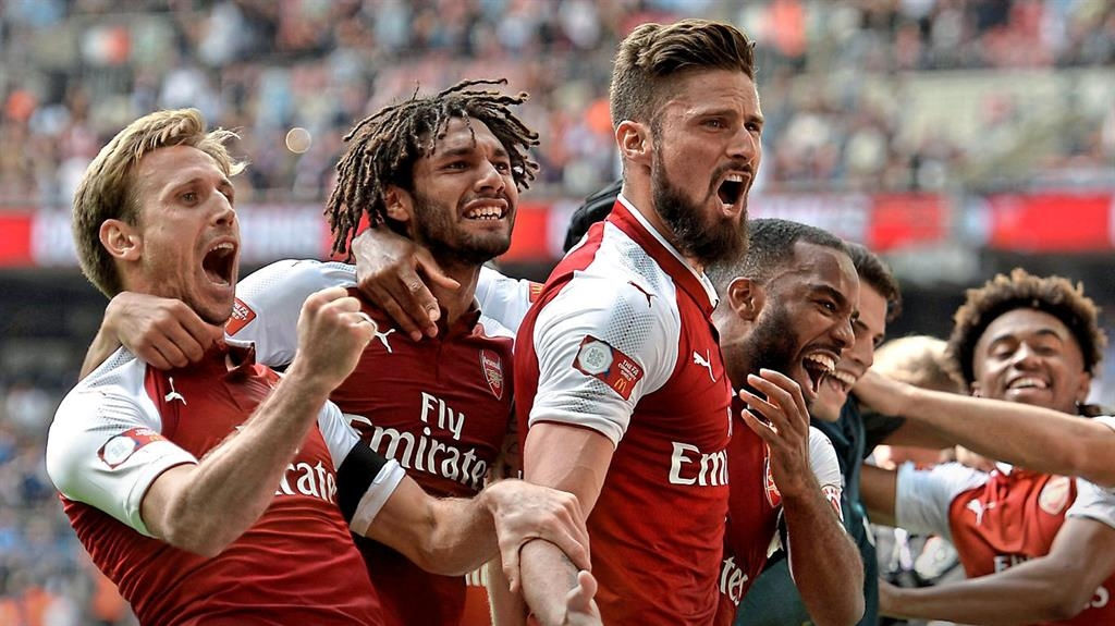 Arsenal on top at Wembley as Blues show signs of dis-Conte-nt