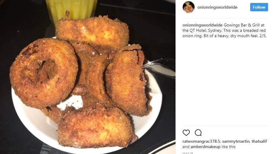 Did Lorde make a secret Instagram account to review onion rings?