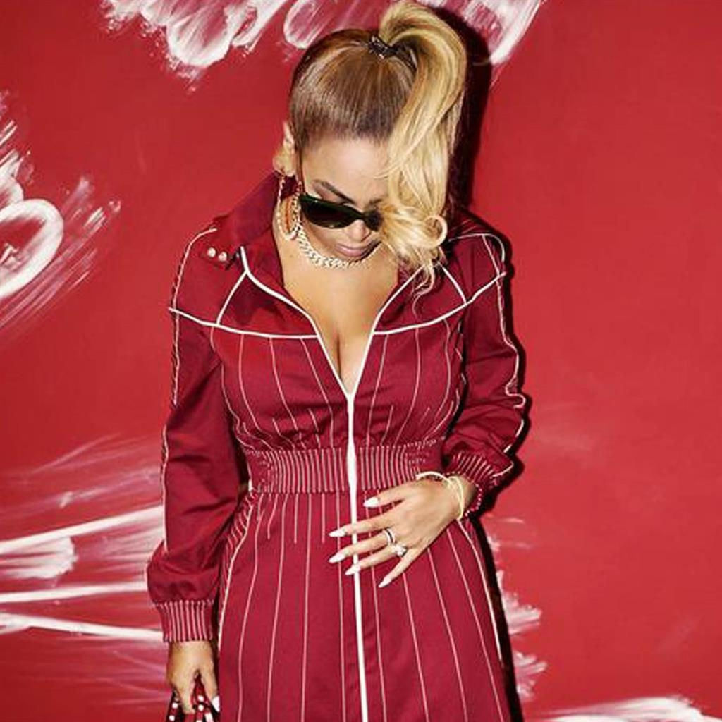 Red hot Bey puts her bling on it Red hot Bey puts her bling on it
