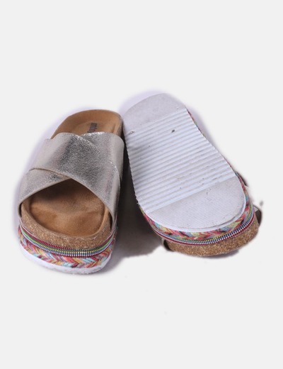Colores Gold Gold Sandalia Sandalia Suela OZTXiuwPk