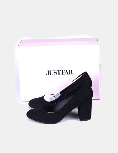 Zapato Anchodescuento Tacón 66micolet Justfab Negro Bdorxcew Y67yIbgfvm