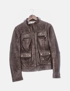 Veste Motard Zara Effet Peau De Serpent - Taille S - NEUVE Sans étiquettes