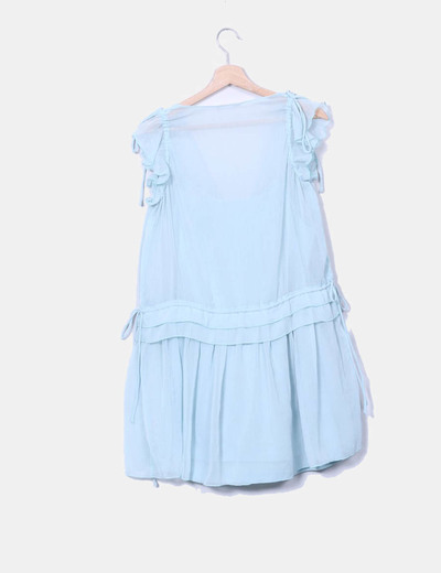 Pastel Verde 72Micolet Vestido Mango Combinadodescuento LRAj354