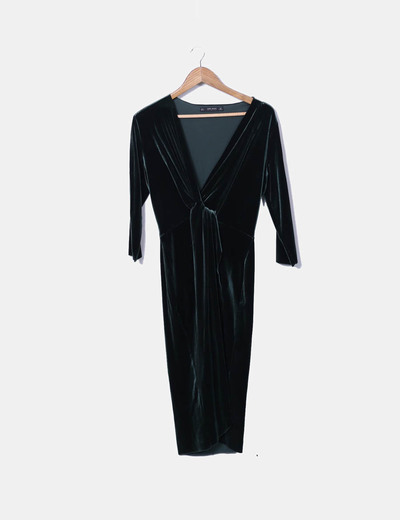 VESTIDO TERCIOPELO PERLAS | ZARA Argentina VESTIDO TERCIOPELO PERLAS | ZARA Argentina