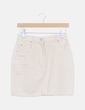 Falda denim beige Interval