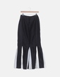 Falda corte sirena negro Gotas