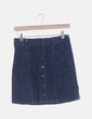 Falda denim abotonada Made in Italy