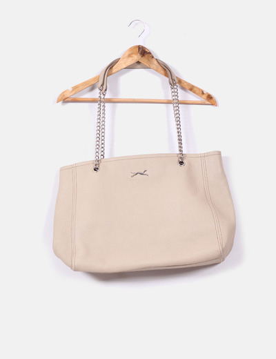 bolso bimba y lola beige