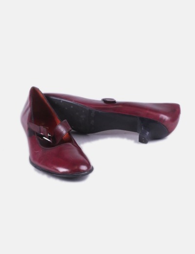 Tacón Zapato Granate Zapato Granate Con Con Tacón zMVUqpLSG