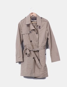 Gabardina beige  Massimo Dutti