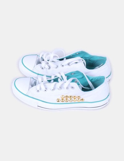 converse blancas con converse blancas con
