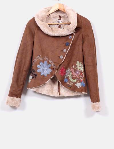 80Micolet Pelliza Pelliza Marróndescuento 80Micolet Marróndescuento Desigual Desigual Pelliza Marróndescuento Desigual dxeorCBW