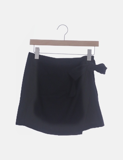 Faldapantalón negra