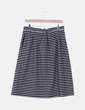 Falda midi rayas ngras Vila clothes