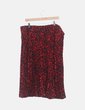 Falda maxi animal print rojo New Look