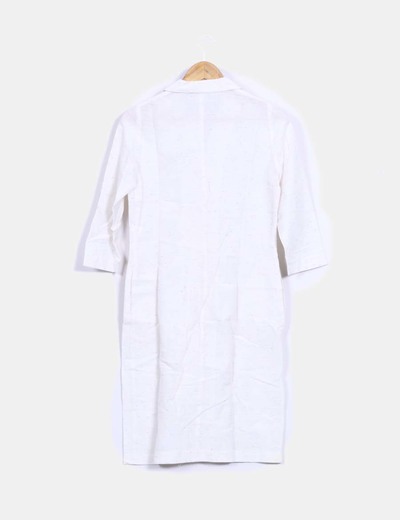 Beige Vestido Jaspeado Camisero Beige Camisero Beige Camisero Vestido Jaspeado Vestido lTFK1Jc