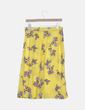 Falda amarilla print floral Grace & Mila