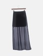 Falda negra combinada H&M