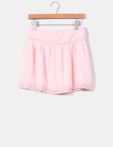 Falda rosa Mango