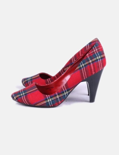 De Con Zapatos Cuadros De Cuadros Tacón Con Zapatos Tacón eCorxdB