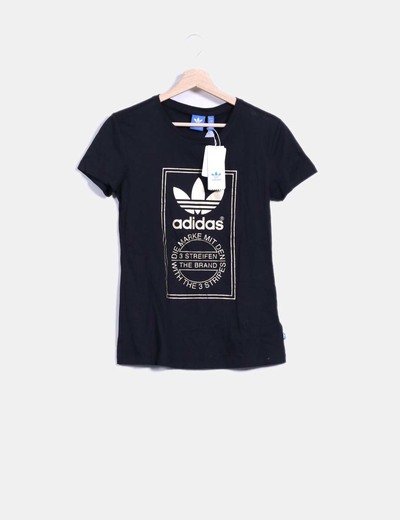 camiseta negra de adidas camiseta negra de adidas