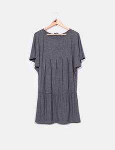 Vestido gris  Zara