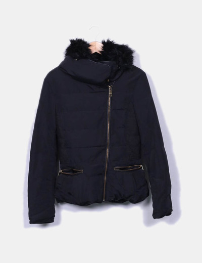 Abrigo Pelo Abrigo PaÃ±o NiÃ±a Zara Chaqueta Acolchada Chaqueta