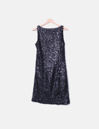 80Micolet Vestido Javier Negro Paillettesdescuento Simorra De 2EeD9IWHY