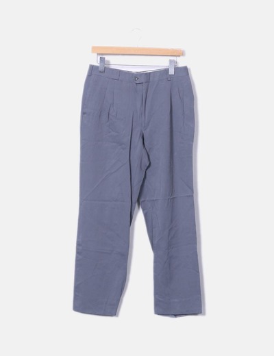 Calças retas Yves Saint Laurent