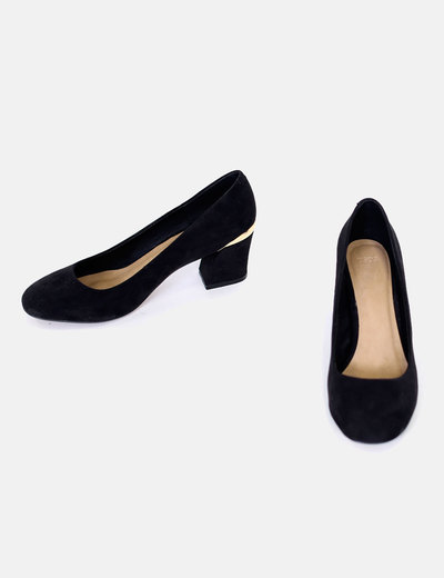 Cuadrado Tacón Zapatos Tacón Zapatos Medio 3jAq4L5R