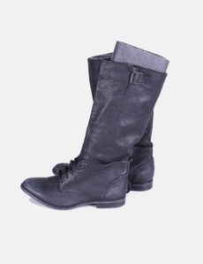 Botas blucher negras Zara